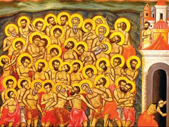 Traditii si obiceiuri de ziua Sfintilor 40 de Mucenici