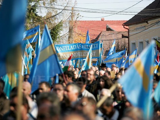 UDMR a înfiinţat un fond de solidaritate pentru edilii maghiari amendaţi pentru neîndepărtarea steagului secuiesc