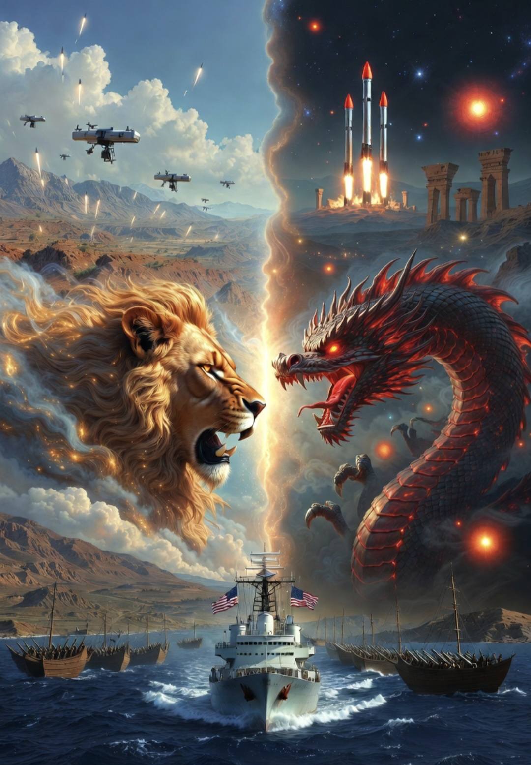 Umbrele Apocalipsei: Escaladarea Israel-Iran - Dezavantajele Sionului și Dansul Mistic al Dragonului Persan
