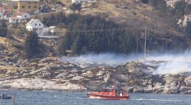 Un elicopter cu 14 persoane la bord s-a prăbuşit în Norvegia