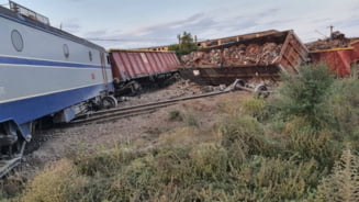 Un mecanic implicat în accidentul feroviar de la Fetești era beat și a adormit. Sistemul de frânare automată a trenului era defect
