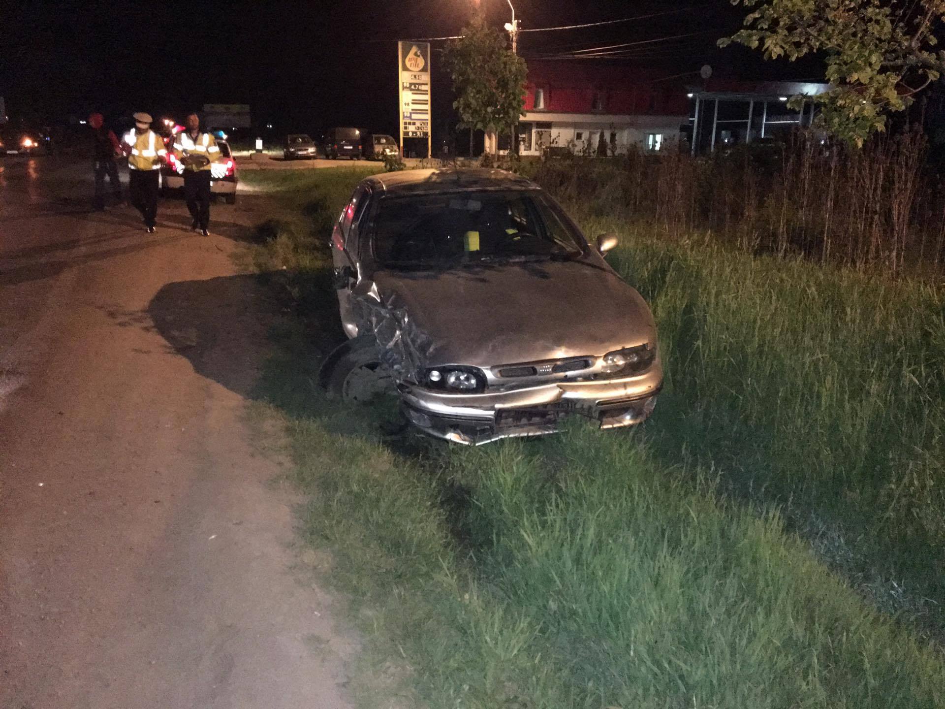 Un șofer super beat a provocat un accident monstru la intrarea în Timisoara
