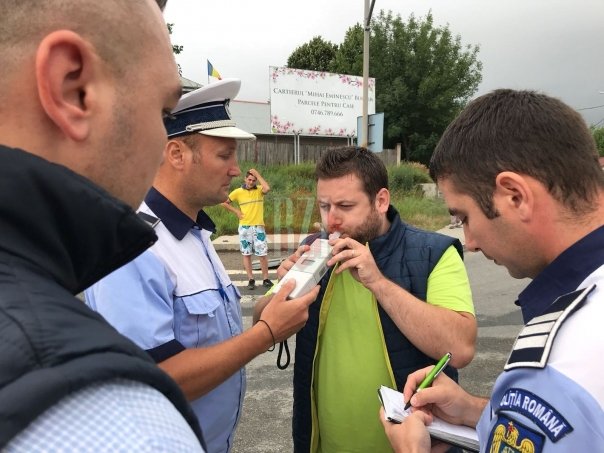 Un politist care a provocat un accident rutier si a fugit de la fata locului a stat ascuns o noapte ca sa fuga de colegii sai