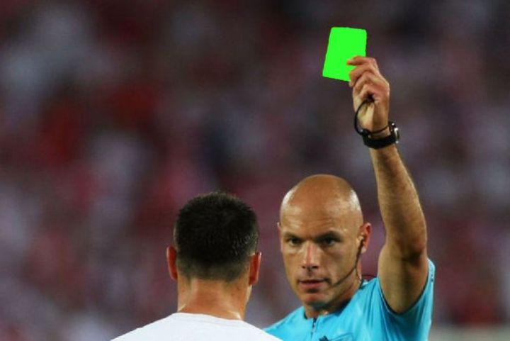 Va aparea cartonaşul verde în fotbal