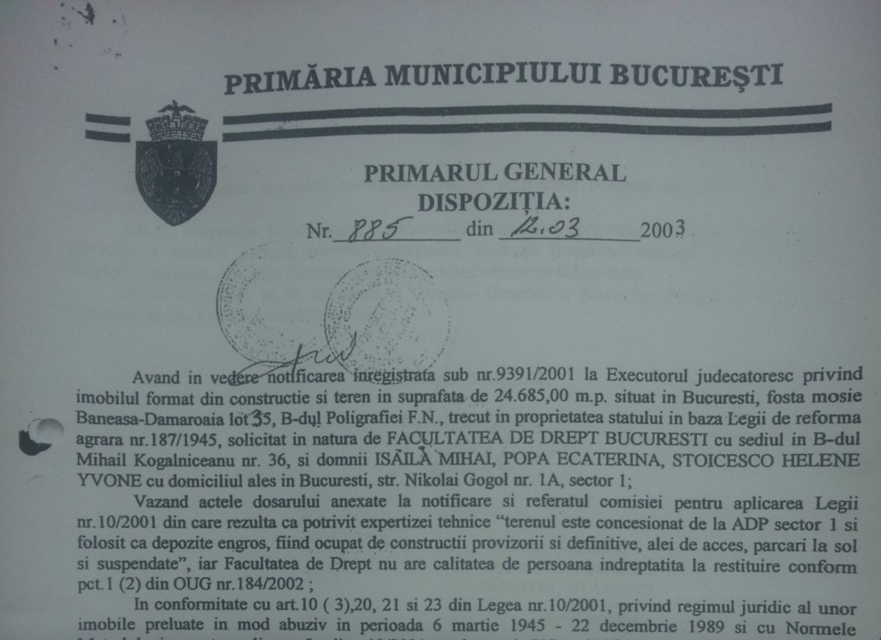 Va fi pus Traian Băsescu sub urmărire penală in Dosarul Puzdrea?