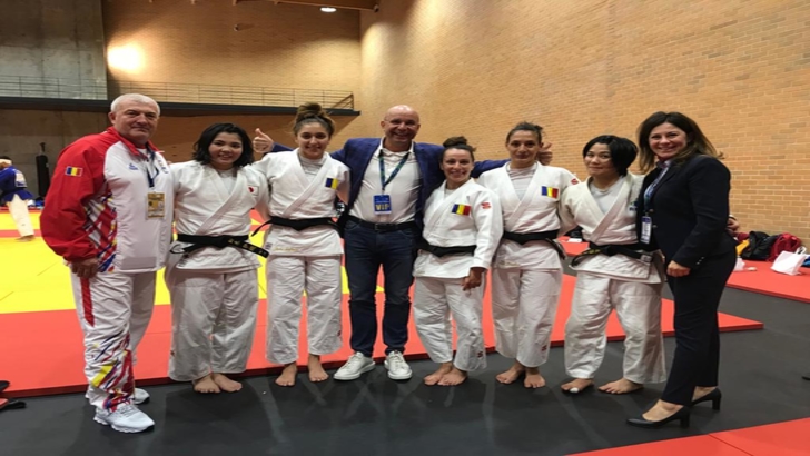 Victorie de prestigiu pentru judo-ul românesc. Fetele de la Universitatea Cluj, bronz în Liga Campionilor