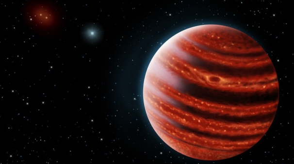 VIDEO. Exoplaneta Eridani, copia fidelă a lui Jupiter, din afara sistemului nostru solar