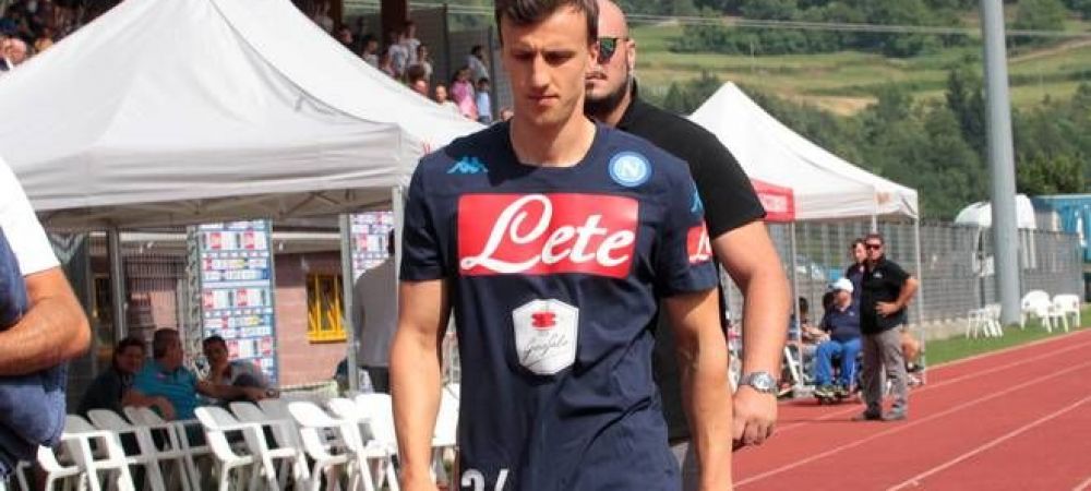 Vlad Chiricheș a debutat pentru Napoli. Italienii au pierdut amicalul cu Nice
