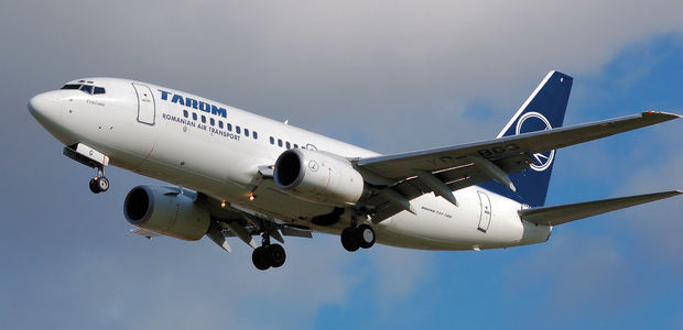 Zborurile Tarom spre Bruxelles vor fi direcționate către Bruges