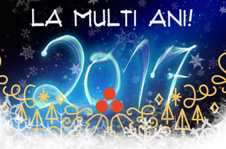 Ziua News ureaza cititorilor sai Un An Nou fericit, 2017, plin de realizari si sanatate. La multi ani!